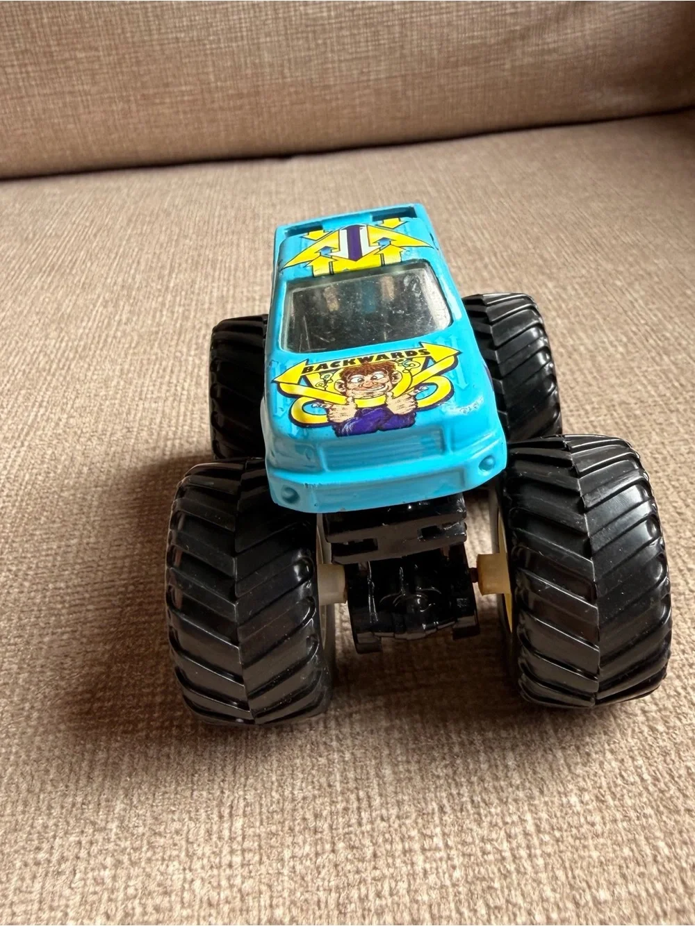 Backyard Bob Blue Monster Truck Toy